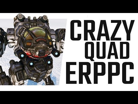 Crazy Quad ERPPC! Long Range Deathstrike - Mechwarrior Online The Daily Dose #749