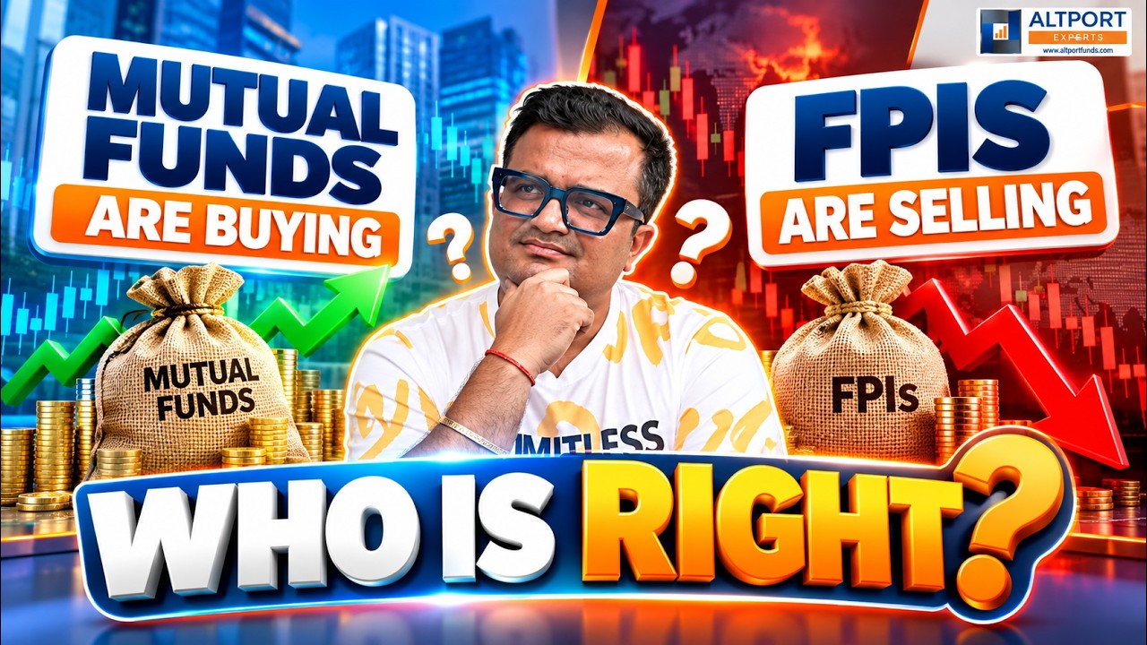 FPIs Are Selling. Mutual Funds Are Buying. What’s Really Happening?