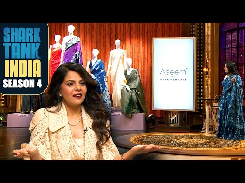 Perfect Blend of Tradition, Only with Aseem Shakti Sarees | Shark Tank India S4 | Iconic Pitches