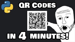 Create QR codes with Python in 4 minutes! 📱