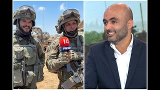 בשידור חי: אליהו יוסיאן קיבל מסר מהלוחמים ונותר ללא מילים