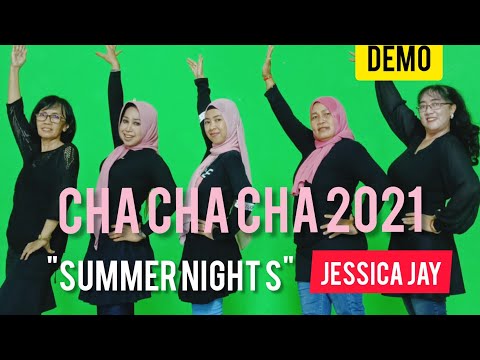 Cha Cha Cha 2021/ Summer Nights/ Line Dance/Choreo Hantos Djay/ Demo Freedom LD Class