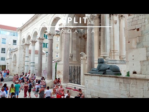 SPLIT | CROATIA| CR | 2022 | walking tour | evening