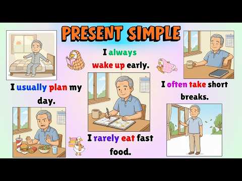 Learn & Speak English in 3 Minutes ⏱️ | Present Simple for Beginners🗣️ us