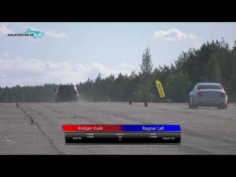 Kristjan Kukk - Audi S4 vs Ragnar Lall - Jaguar XJL. Drag race @ RaceWars2019