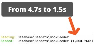 Code Review: Optimize Seeds and Eloquent Queries