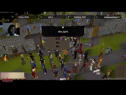 Soulja Boy Raps live on OldSchool Runescape