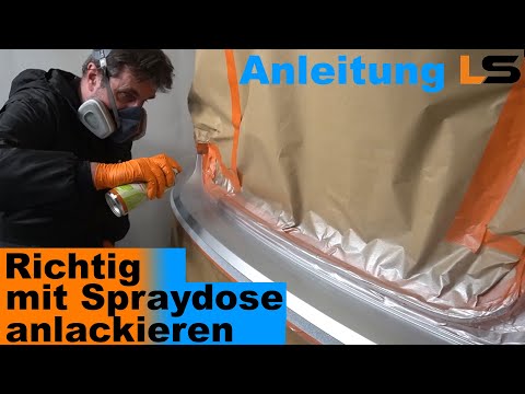 HS solvent? Blending thinner? We explain exactly how it works - painting with a spray can