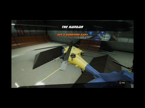 Get 3 Hangtime Gaps || Tony Hawk's Pro Skater 1+2 (THPS 1+2) || The Hangar - PS4 Gameplay