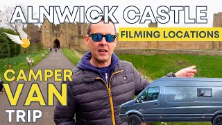 Alnwick Castle, Downton Abbey & Harry Potter Filming Locations Camper Van Trip