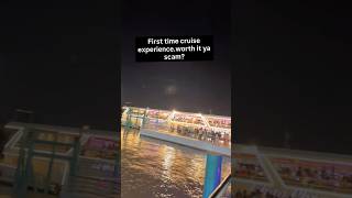 First time cruise experience in Thailand .Ye view real hai ya dream? #cruiseship #bangkokthailandia