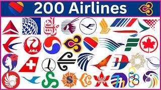 200 Airlines | How Many Do You Recognize?