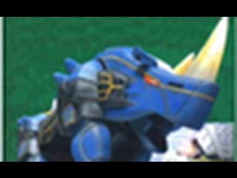 Rhino and Armadillo Power Animals - Hyakujuu Sentai Gaoranger / Power Ranger Wild Force