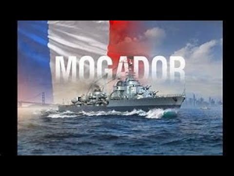 WoWs - französischer Zerstörer MOGADOR (St. 9) - Action pur!!!