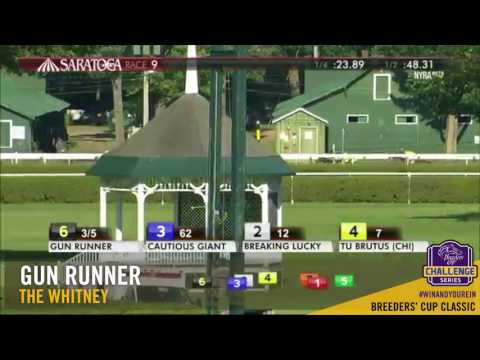 2017 Whitney Stakes - Gun Runner