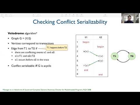 ASPLOS'20 - Session 3A - Atomicity Checking in Linear Time using Vector Clocks