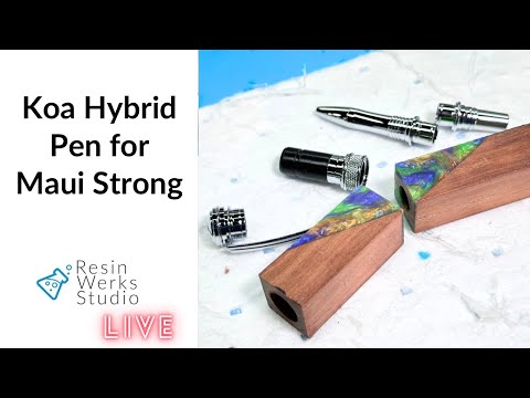 🔴Replay: Turning a Koa Hybrid Pen for #mauistrong | Episode 255