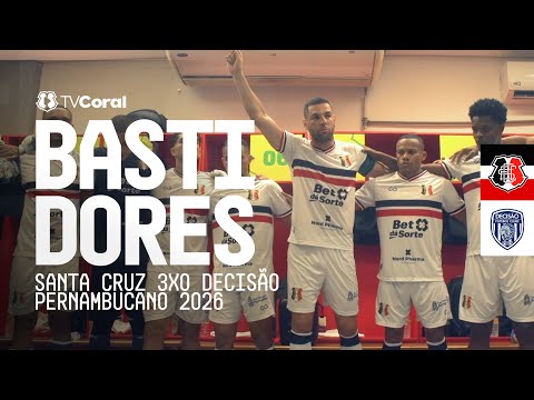 TV Coral - BASTIDORES - Santa Cruz 3x0 Decisão - PE 2026