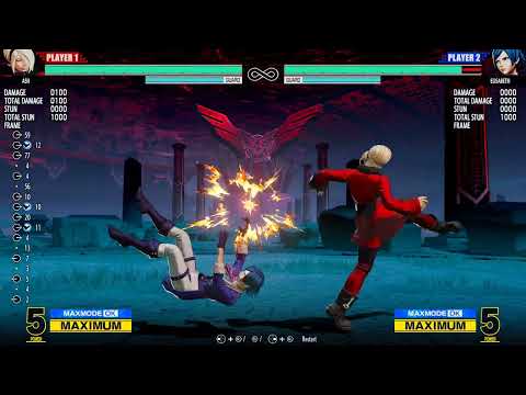 [KOFXV] Ash Crimson - Throw glitch