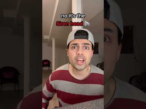 🏃‍♂️ If you see Siren Head 📢 #creepypasta #shorts