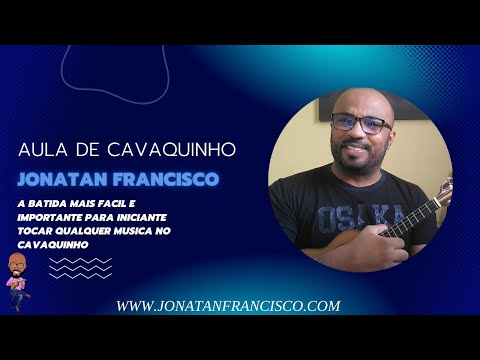 A BATIDA MAIS FACIL IMPORTANTE PARA INICIANTE TOCAR QUALQUER MÚSICA NO CAVAQUINHO !!!