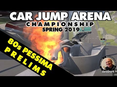 80's PESSIMA Qualifying Round - Car Jump Arena Championship - BeamNG Drive