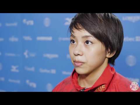 Mai Murakami (JPN) Interview - 2017 World Championships - Podium Training