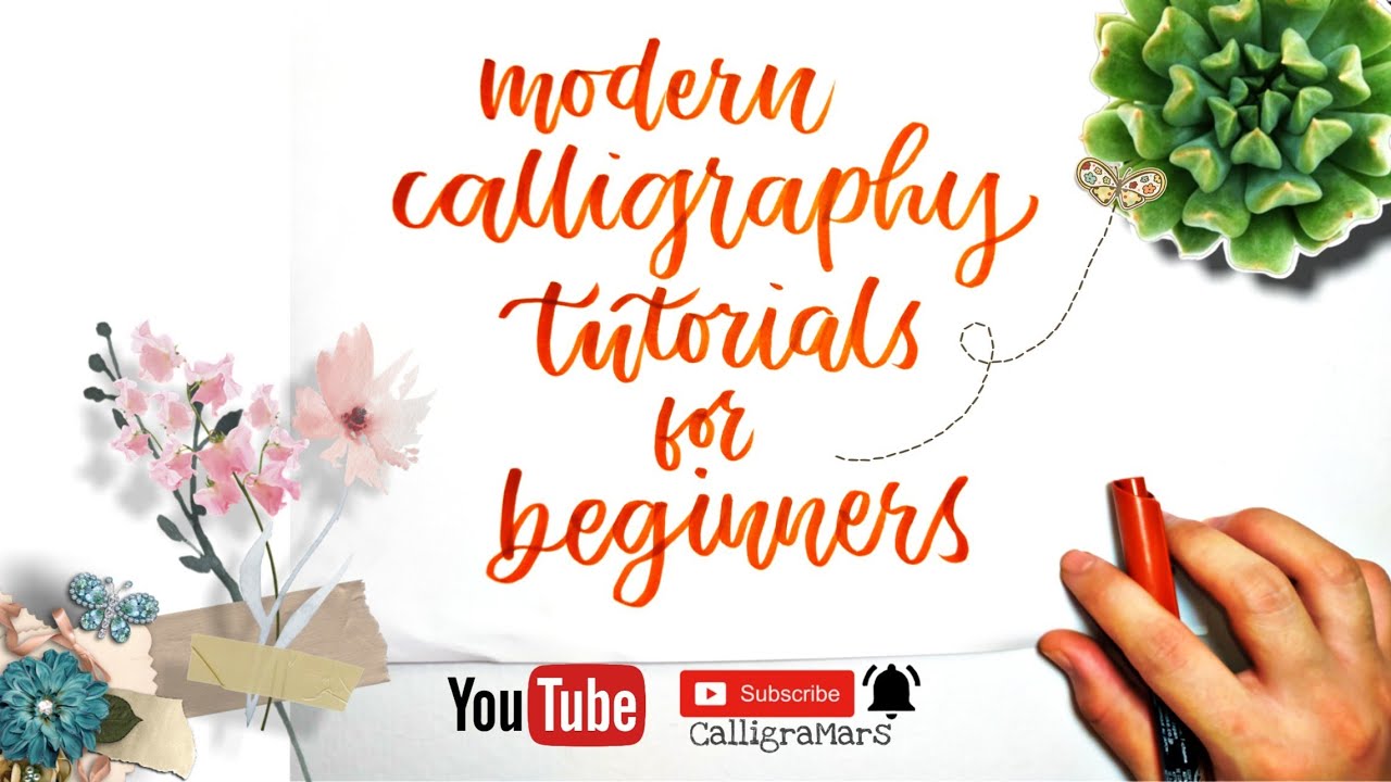 MODERN CALLIGRAPHY TUTORIALS FOR BEGINNERS | w/ Easy and Step-by-step Procedures!