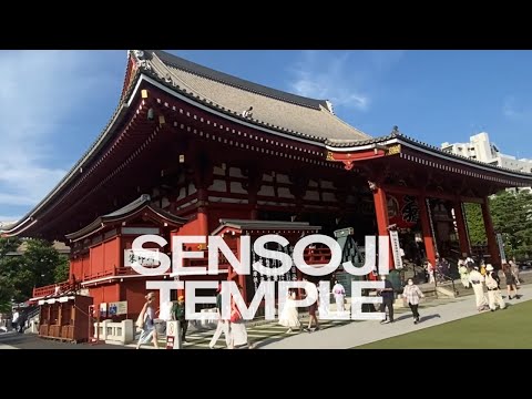 Sensoji Temple, Asakusa, Tokyo, Japan - Live Tour