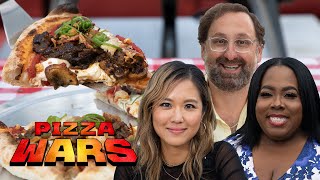 Eric Wareheim Taste Tests the Ultimate Meat Lover's Pizzas | Pizza Wars