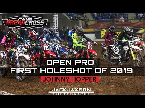 Kicker Arenacross  | Denver 2019 | Open Pro | Heat 2 | First Race on the 2019 FC 450