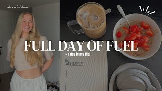 FULL DAY OF FUEL | daily vlog as a 25 y/r old working from home