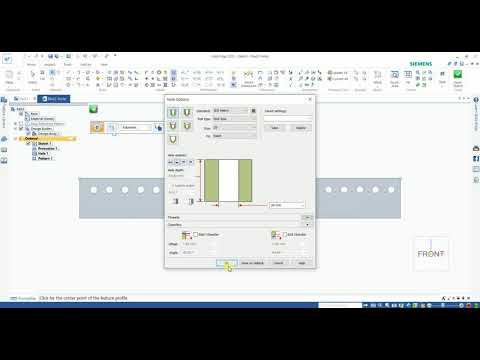 Solid edge Modelling -Pattern Command overview