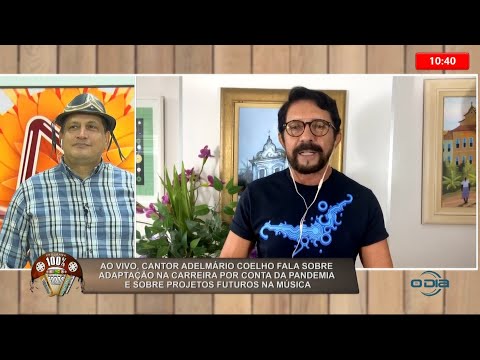 AdelmaÌrio Coelho ao vivo no 100% ForroÌ