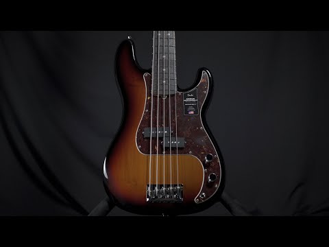 5-струнная бас-гитара FENDER AMERICAN PRO II PRECISION BASS V RW 3TSB - фото 1 - id-p2745670316