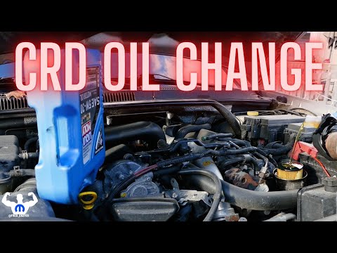 Jeep Grand Cherokee WK 3.0L CRD Diesel Oil Change