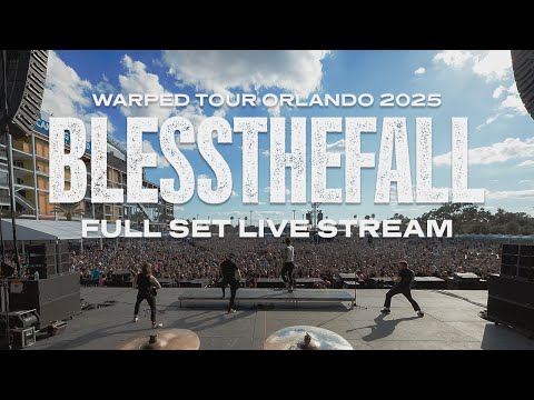 blessthefall | LIVE Warped Tour Orlando 2025 Official Full Concert