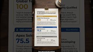 Your Best Lead Is in the Wrong Queue #Shorts #LeadScoring #MarketingOps