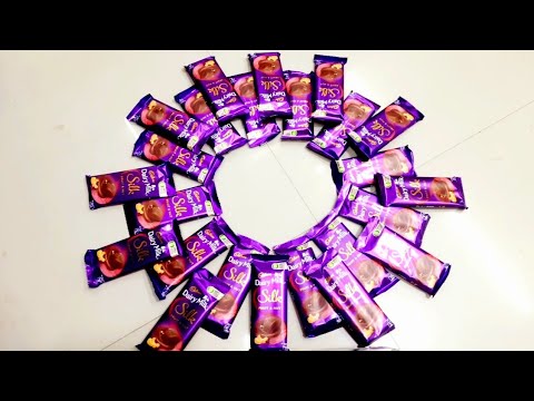 Cadbury Dairy Milk Silk Fruit & Nut Chocolates Unpacking. So Many Chocolates. Lot's Of Candies.