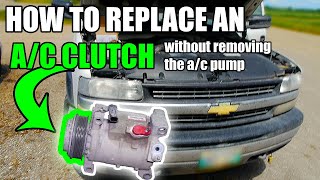 Fixing the AC compressor | Don't replace the whole thing.
