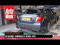 Subaru Impreza WRX STi - Op de Rollenbank