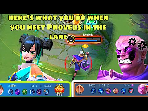 Wanwan montage Best build |wanwan vs phoveus | mlbb