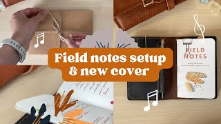 Field Notes Cover Fasjosma + Setup (piano progress tracking)