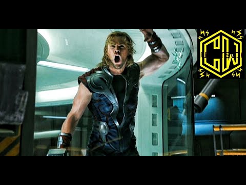 Watch "Loki throws Thor from 30,000 feet from helicarrier"  #_The_Avengers_#. Enjoy the clip 🤣.