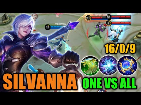 SILVANNA Offlane Monster [ POWERFUL AND DEADLY ] Solo Ranked ~ MLBB