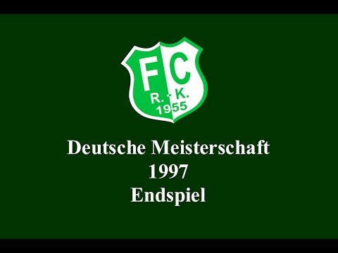 FC Rumeln / 1997- DM Endspiel FC Rumeln-GW Brauweiler 3-5 n. E. ( 1-1/0-0) vom 8.6.1997