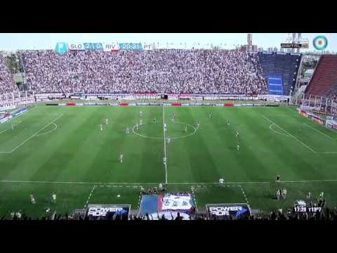 San Lorenzo 2 River Plate 0 - Fecha 4 Final 2013 - 1T