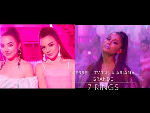 Merrell Twins/Ariana Grande - 7 Rings (Side by side) (USE HEADPHONES)