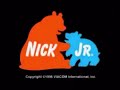Nick Jr Bears CBS Entertainment Productions 1999