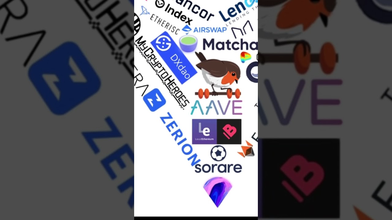 Blockchain logo collection available on @opensea